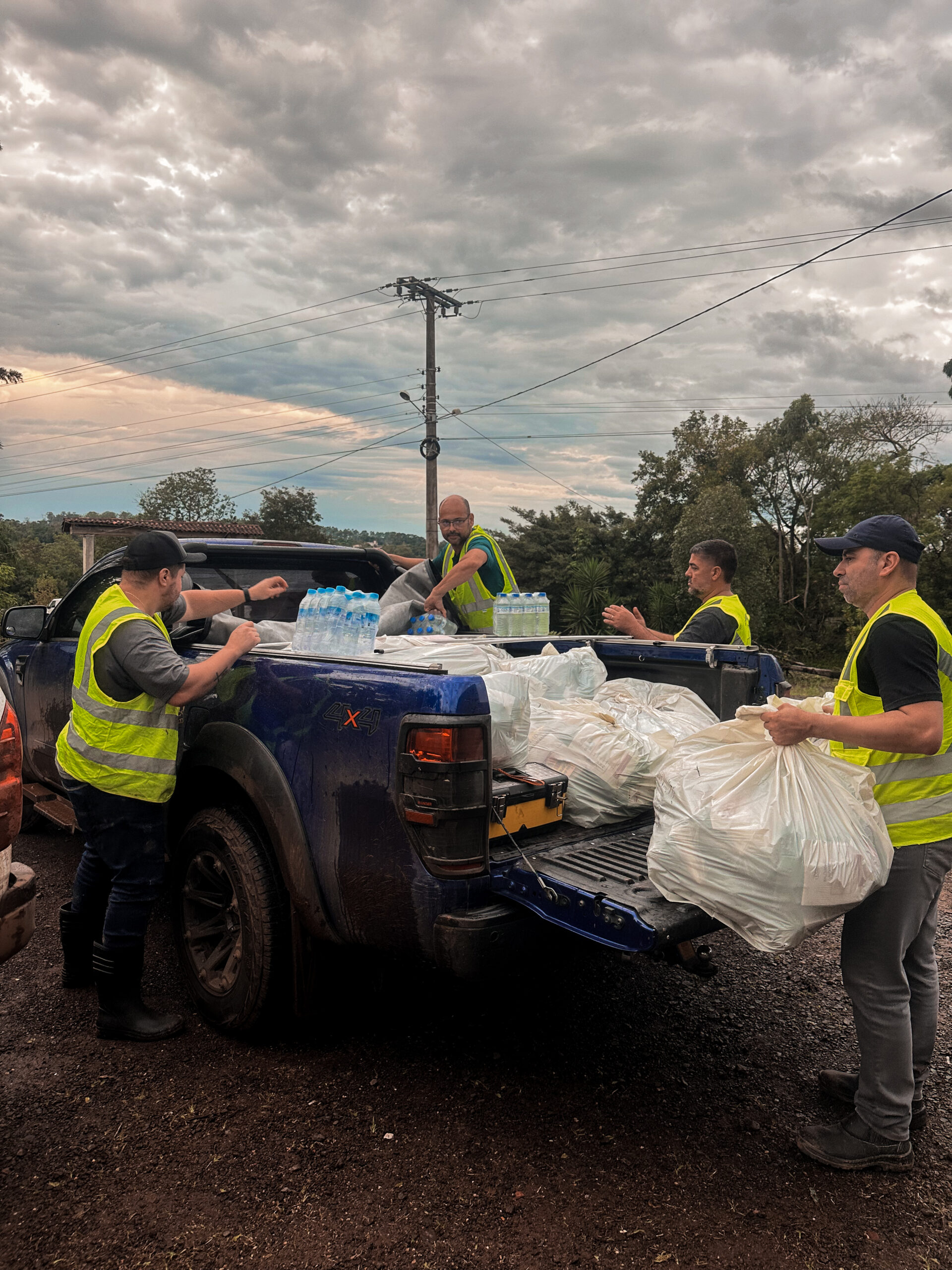 Ação emergencial no Rio Grande do Sul